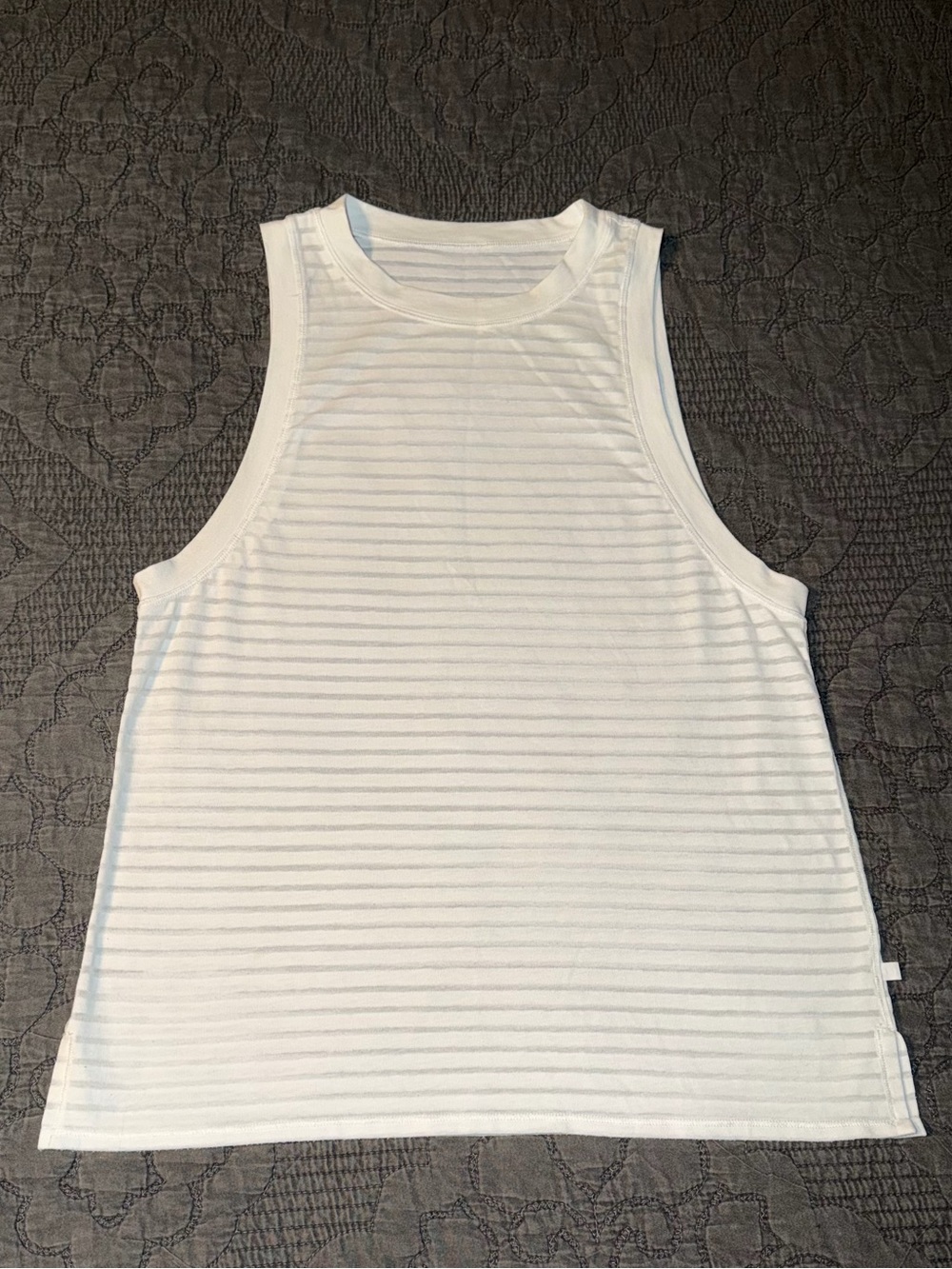 Lululemon Uncovered Muscle Tank White Women’s Size-4